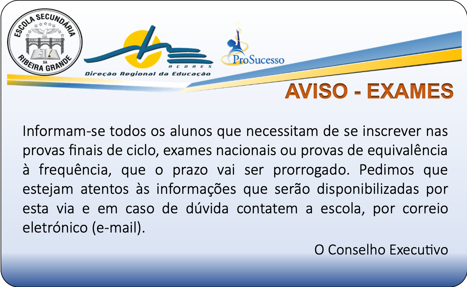 AvisoExames